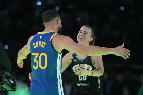 NBA All-Star Weekend: Curry tops Ionescu in 3-point shootout | AP News